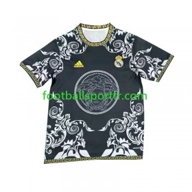 Tenue Real Madrid Versace Edition Domicile Noir 2024-2025 Maillot de Foot